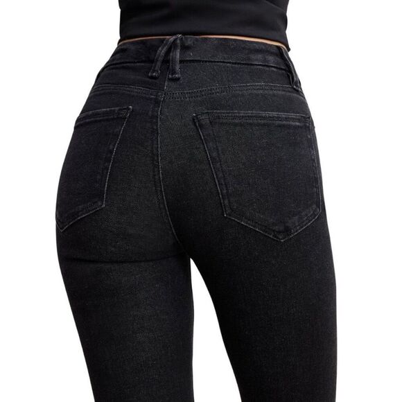 Good American Good Legs Straight Jeans - Picture 6 of 7